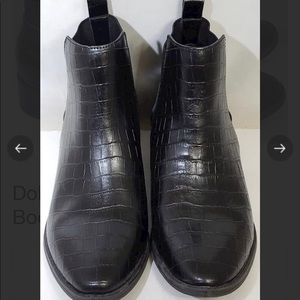 Dolce Vita Black Leather Booties